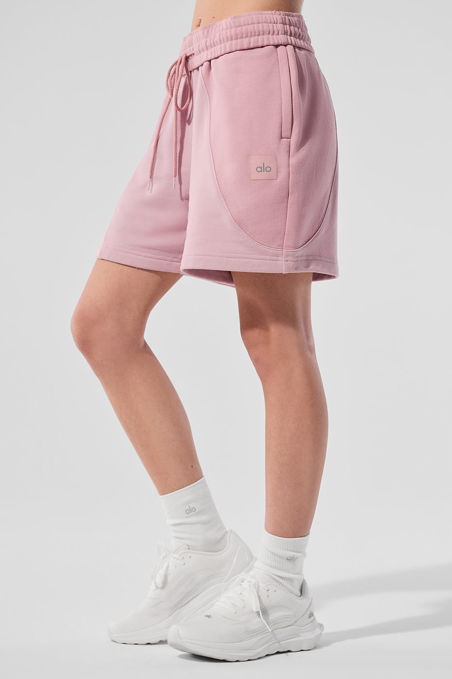 Alo Yoga 7" Make Waves Short - Sunset Pink Tonal