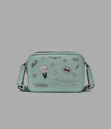 KarlLagerfeld Maybelle crossbody with pins fresh mint