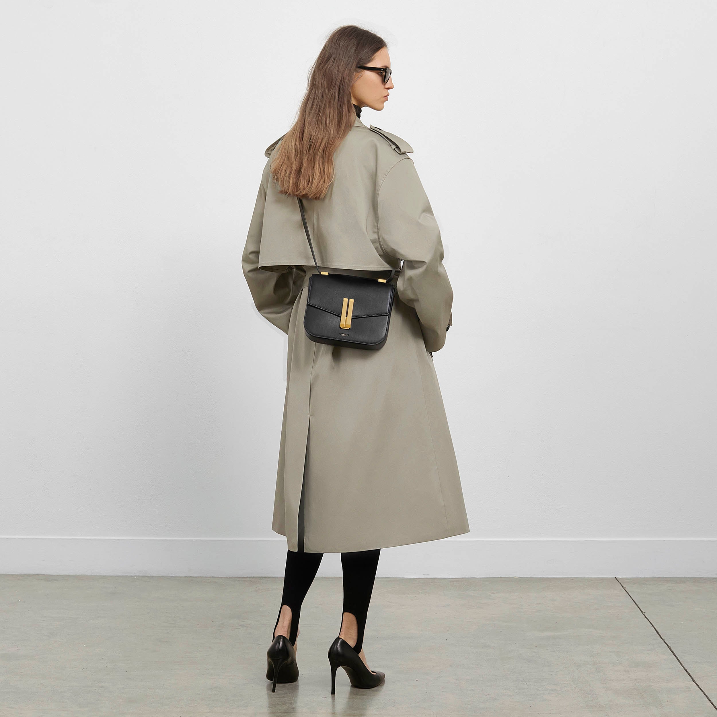 DeMellier The Vancouver mocha suede & mocha smooth