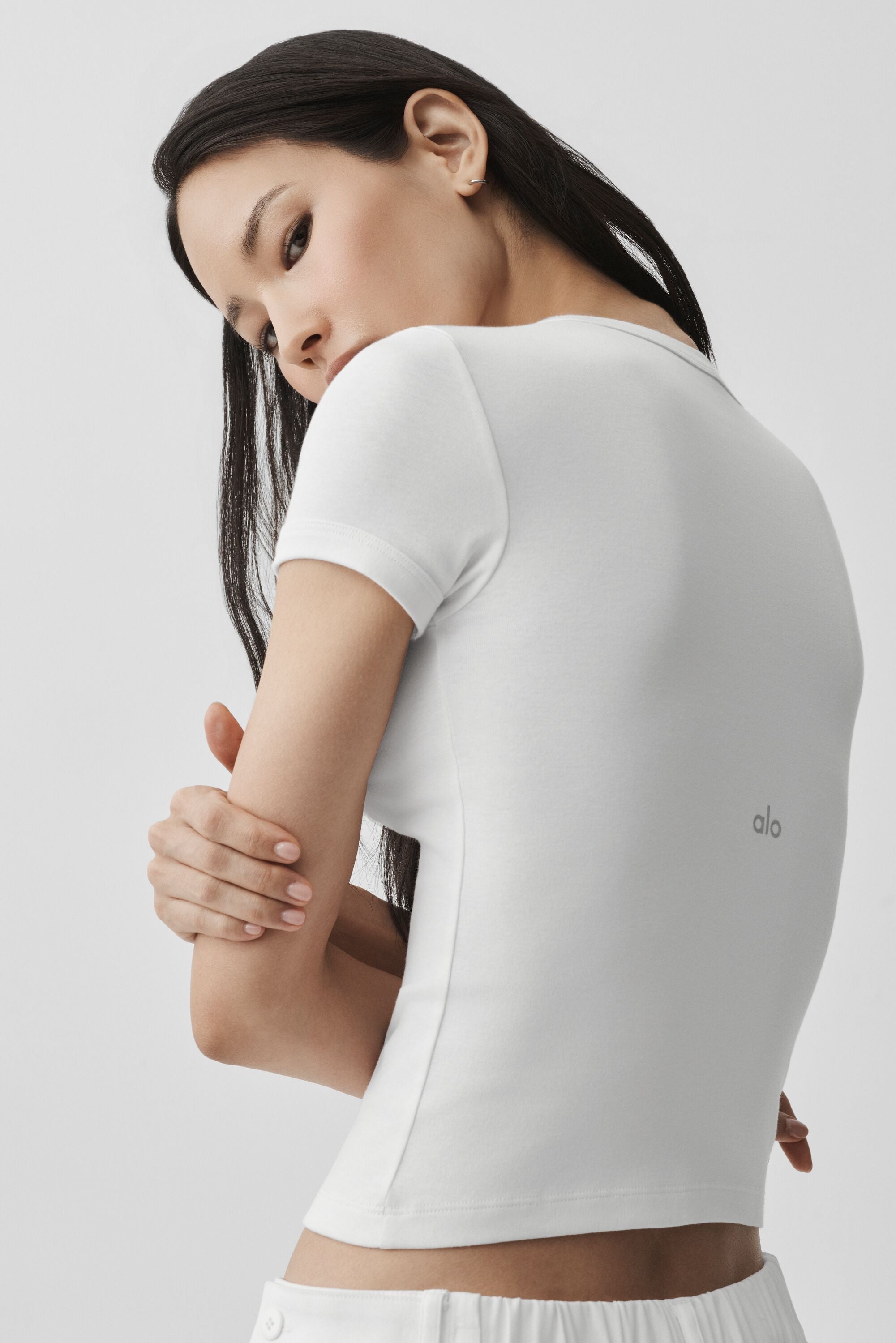 Alo Yoga Timeless Tee - White