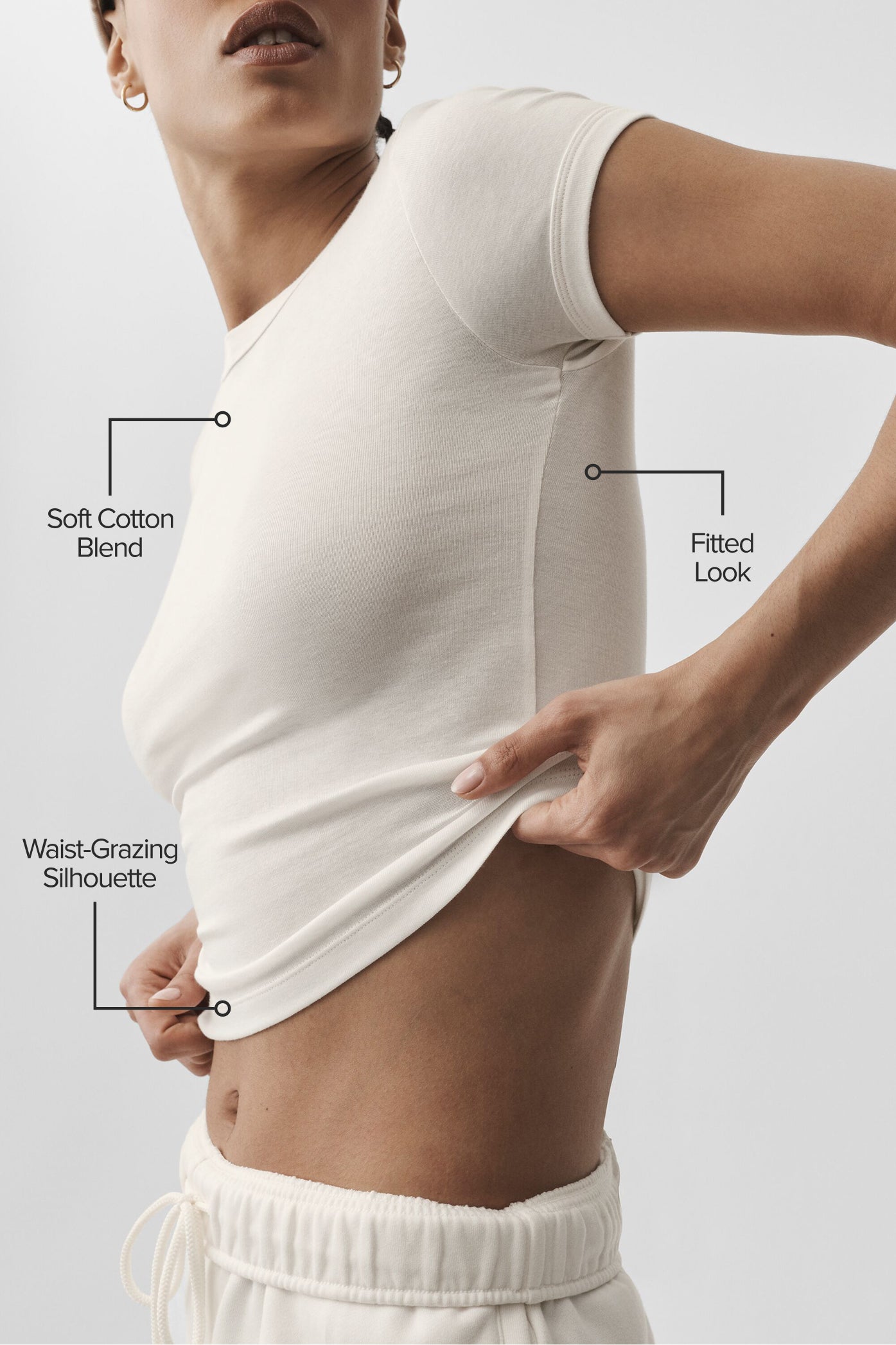 Alo Yoga Timeless Tee - Ivory