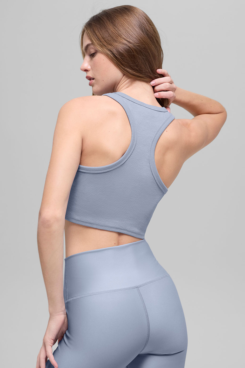 Alo Yoga Aspire Tank - Winter Frost/White