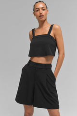 Alo Yoga Cropped Dreamscape Tank - Black