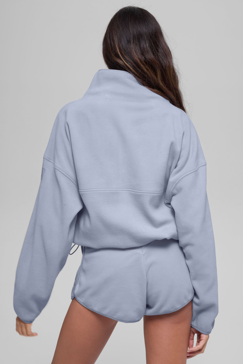 Alo Yoga Polar Fleece Retreat Cover Up - Winter Frost