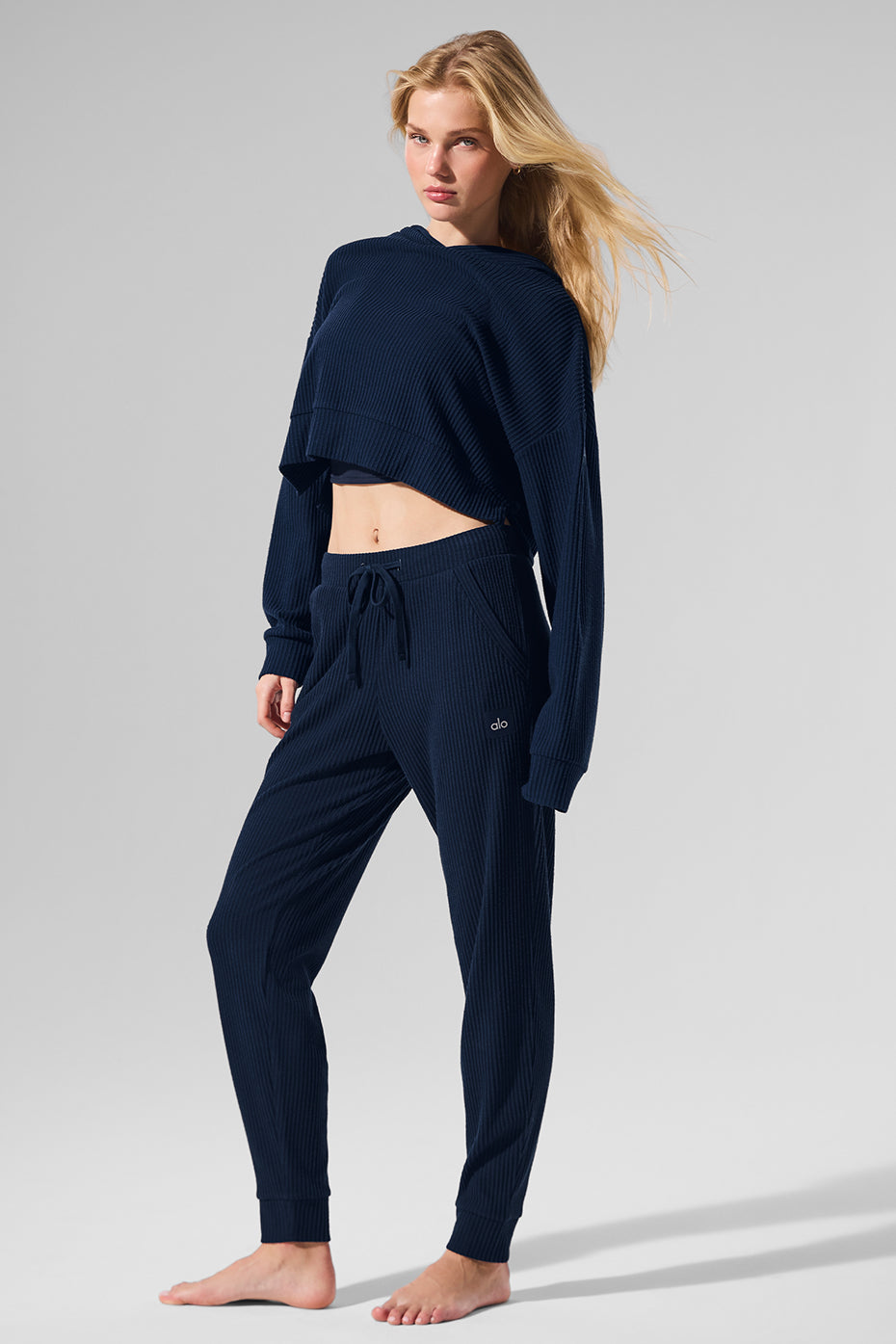 Alo Yoga Muse Hoodie - Navy