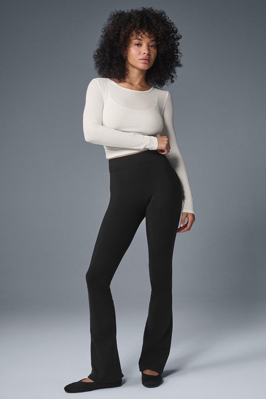Alo Yoga Gather Long Sleeve - Ivory