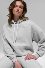 Alo Yoga Accolade Hoodie - Athletic Heather Grey