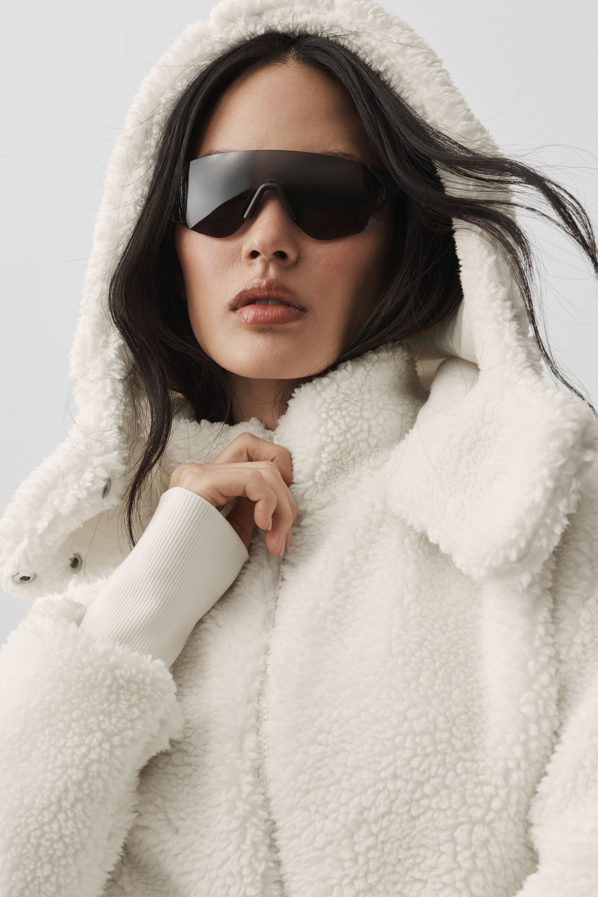 Alo Yoga Foxy Sherpa Jacket - Ivory