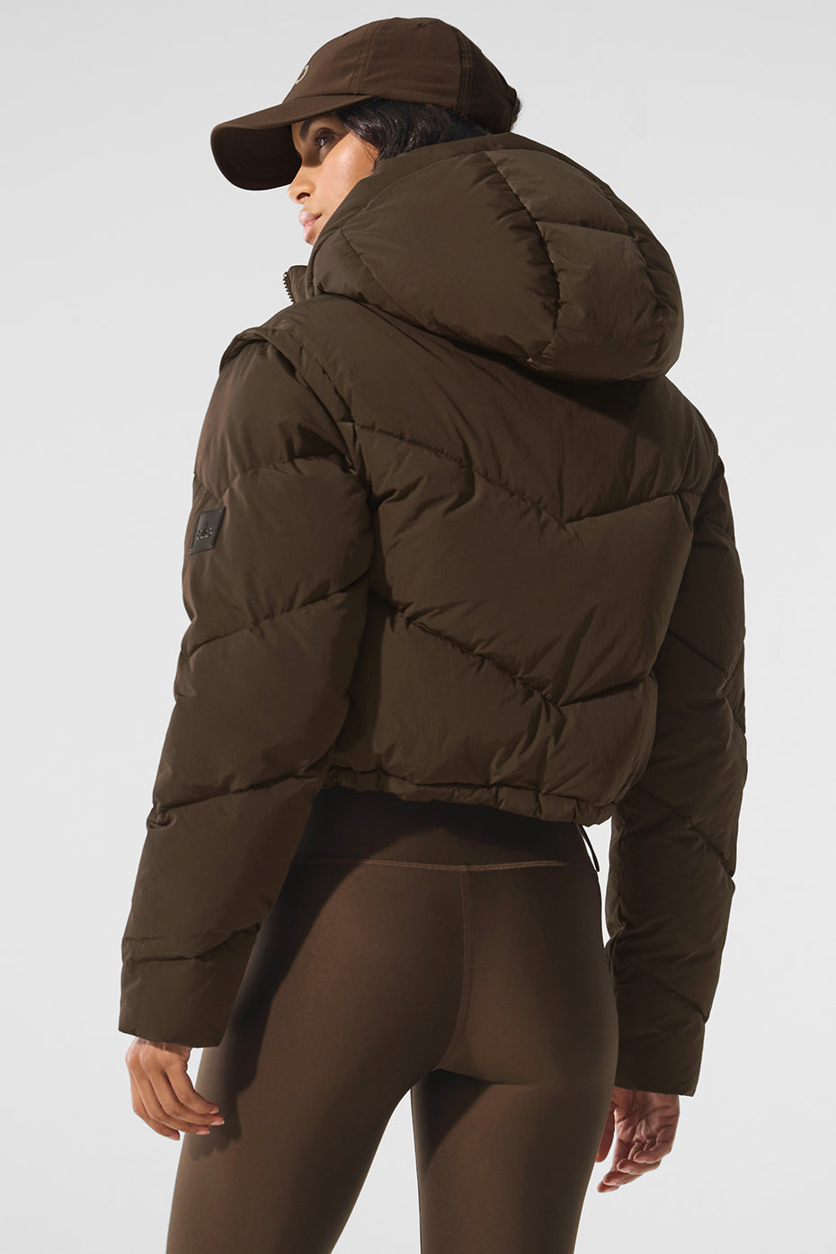 Alo Yoga Glacier Puffer - Espresso