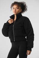 Alo Yoga Darling Sweater Puffer - Black