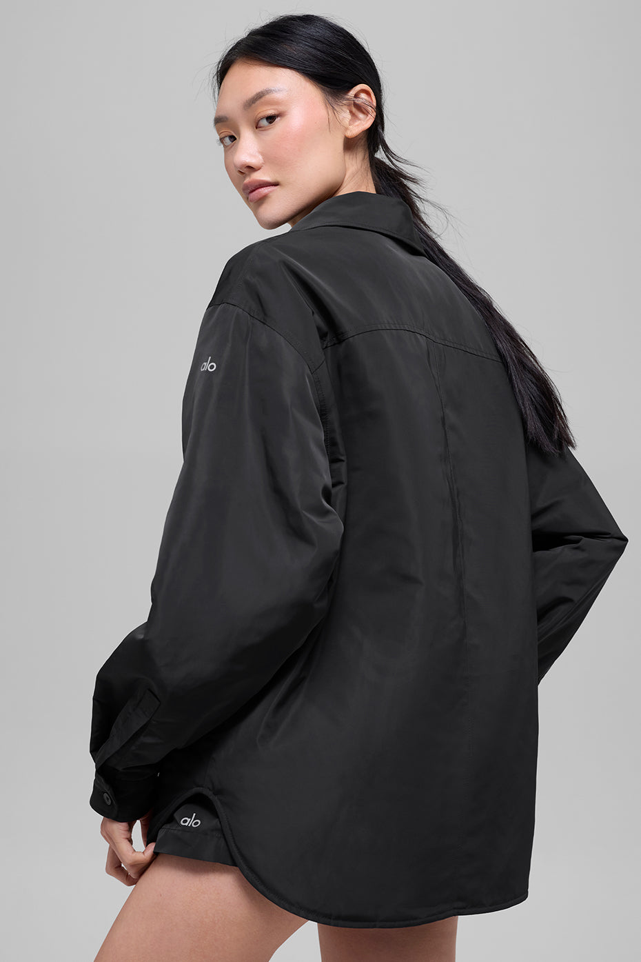 Alo Yoga Socialite Shacket - Black