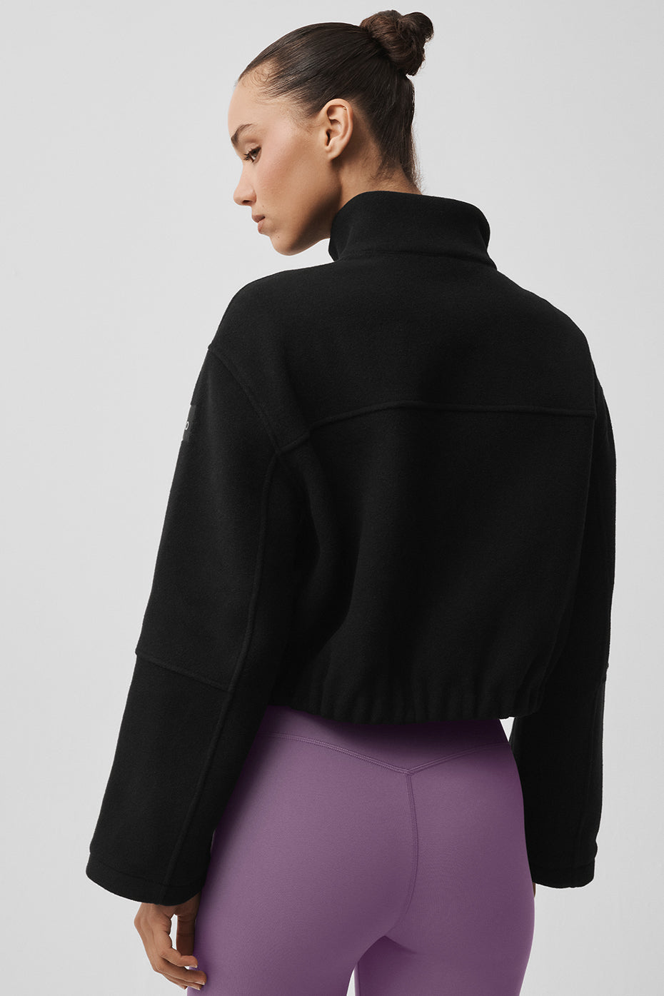 Alo Yoga Double Face Wool City Girl Jacket - Black