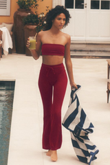 Alo Yoga Sway Bootcut Sweatpant - Summer Romance Red