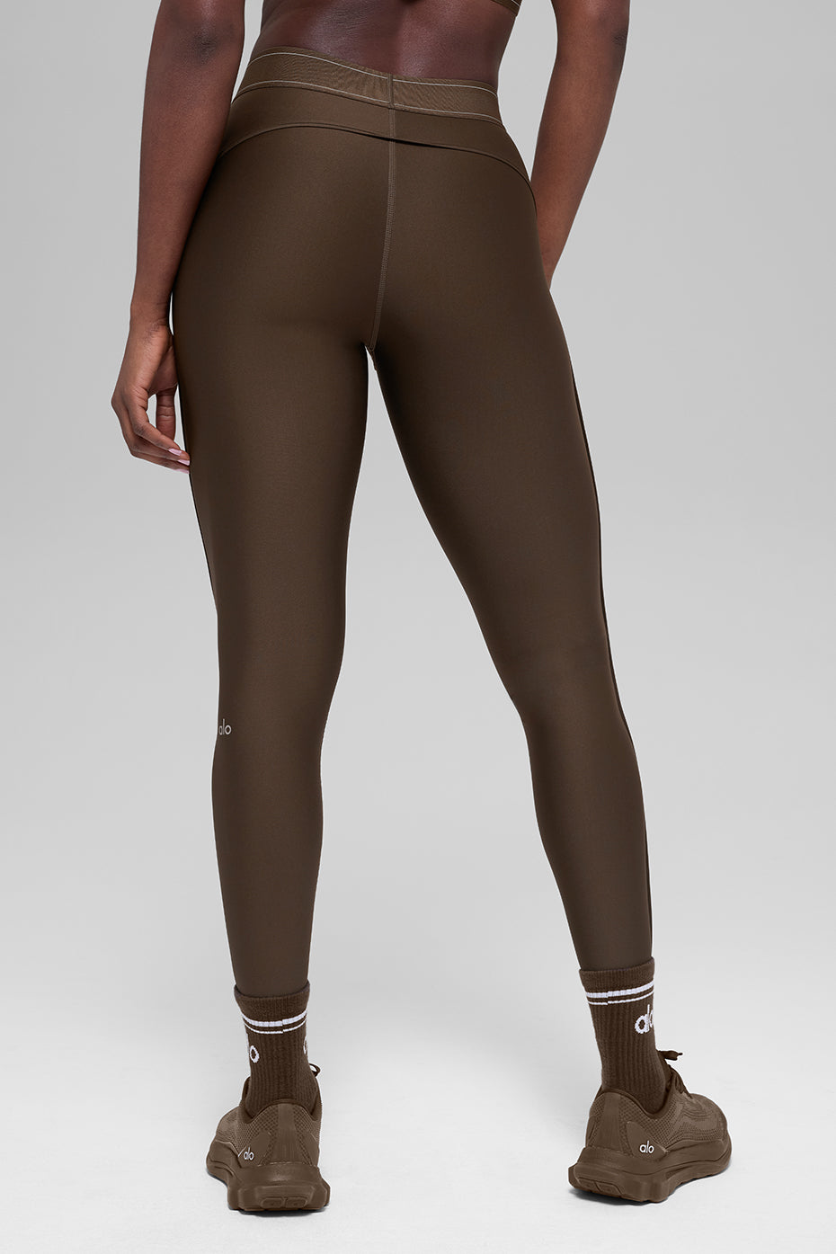 Alo Yoga Airlift High-Waist Suit Up Legging - Espresso