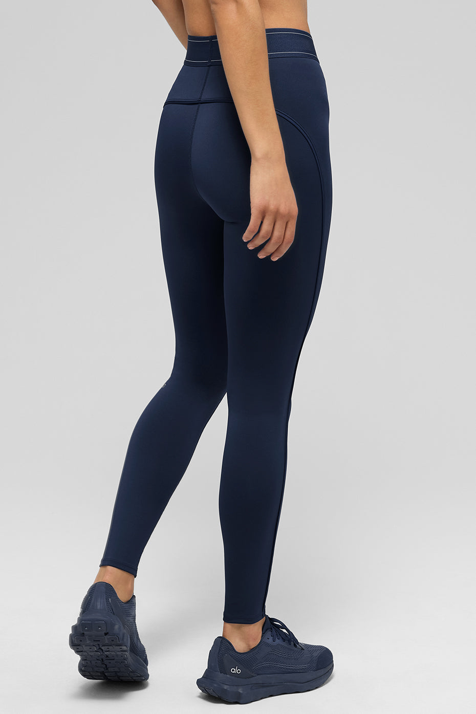 Alo Yoga Airlift High-Waist Suit Up Legging - Navy/Navy