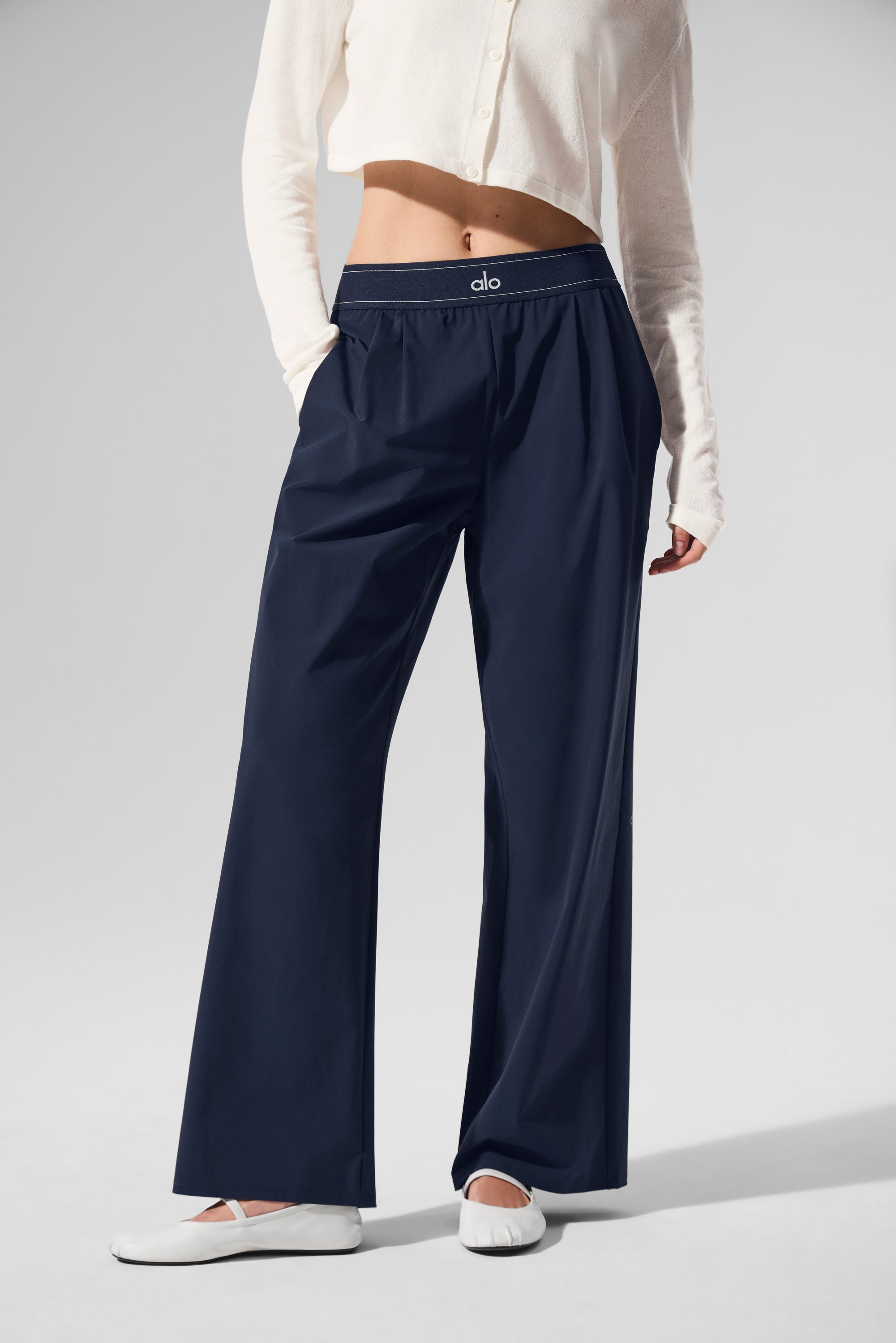 Alo Yoga Suit Up Trouser (Regular) - Navy