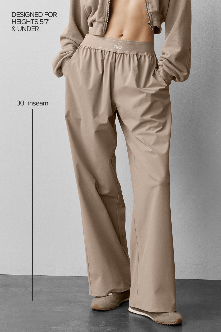 Alo Yoga Suit Up Trouser (Regular) - Gravel