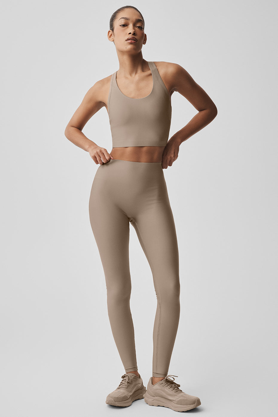 Alo Yoga Airlift High-Waist Sleek Legging - Gravel