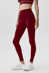 Alo Yoga ALO Softsculpt High-Waist Legging - Summer Romance Red