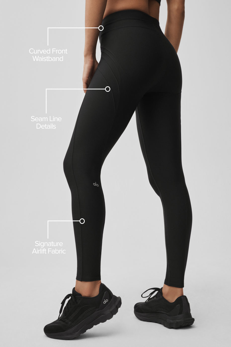 Alo Yoga Airlift High-Waist Evolve Legging - Black