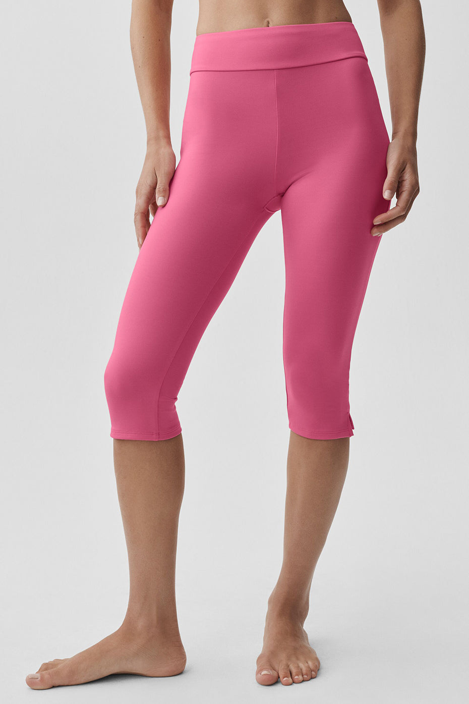Alo Yoga ALO Softsculpt Shoreline Capri - Paradise Pink