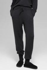 Alo Yoga Wool Cashmere High-Waist New Class Jogger - Black