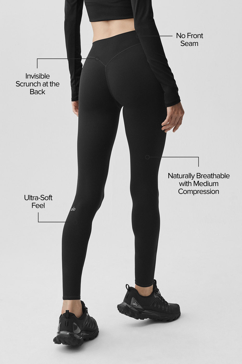 Alo Yoga ALO Softsculpt 7/8 Define Legging - Black