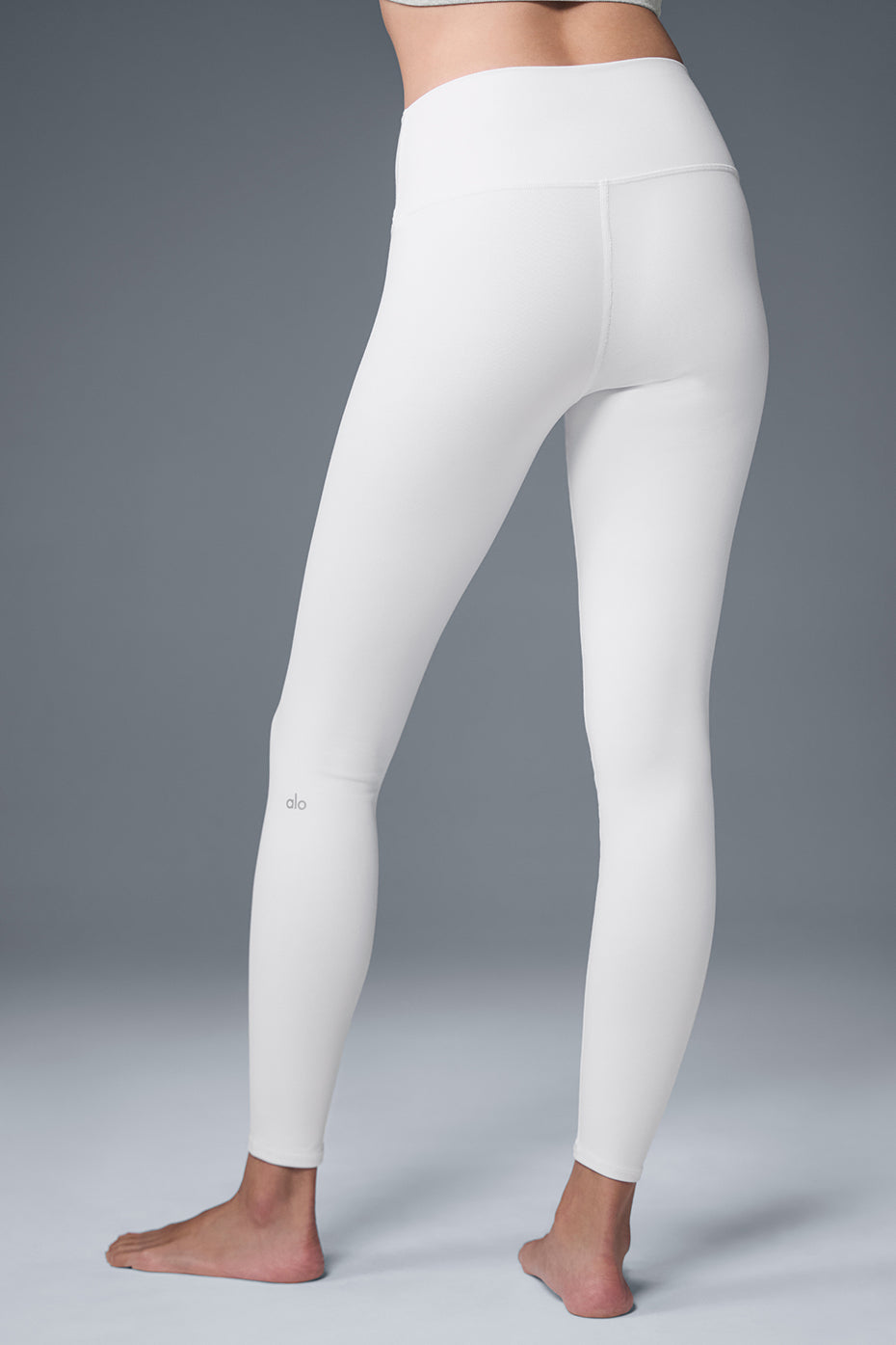 Alo Yoga High-Waist Airbrush Legging - White