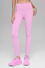 Alo Yoga High-Waist Airbrush Legging - Candy Heart Pink