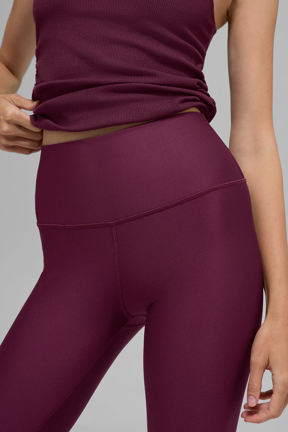 Alo Yoga High-Waist Airlift Legging - Burgundy
