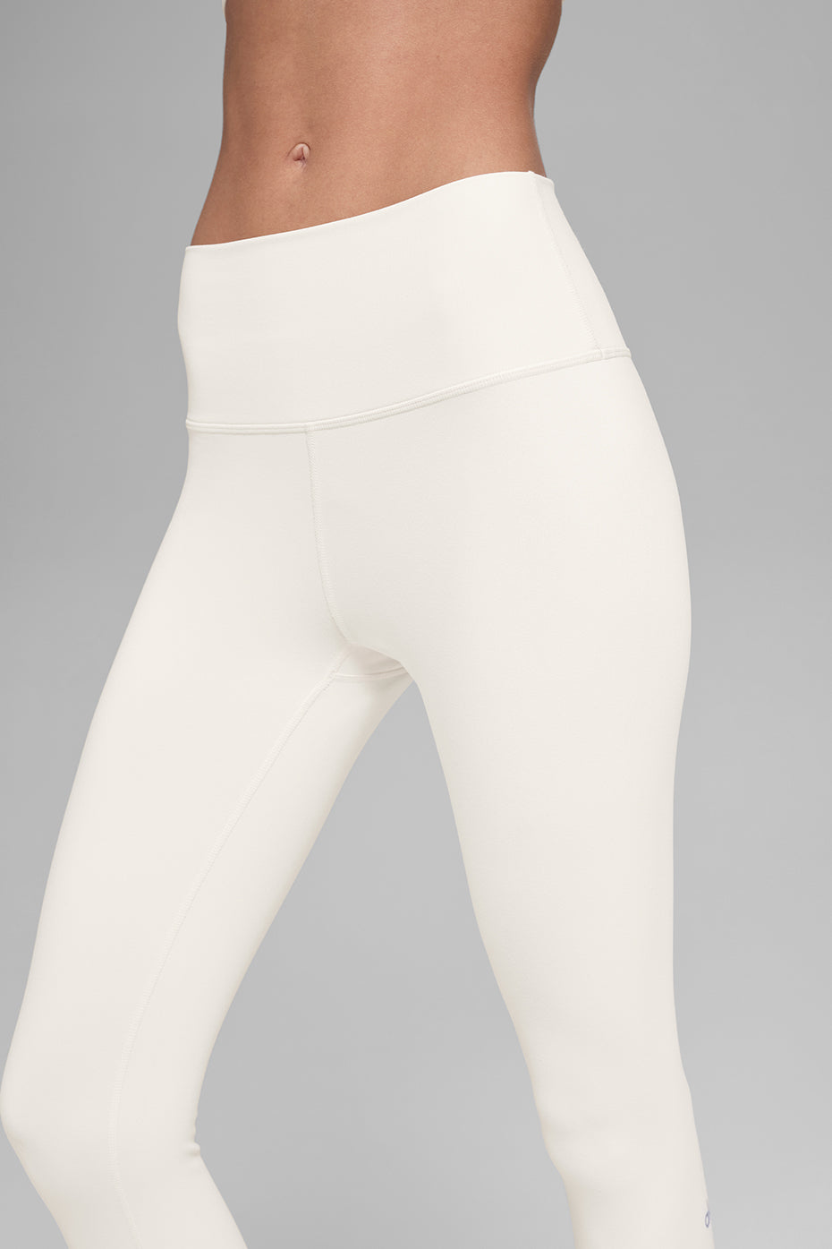 Alo Yoga 7/8 High-Waist Airbrush Legging - Ivory