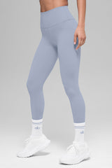 Alo Yoga 7/8 High-Waist Airbrush Legging - Winter Frost