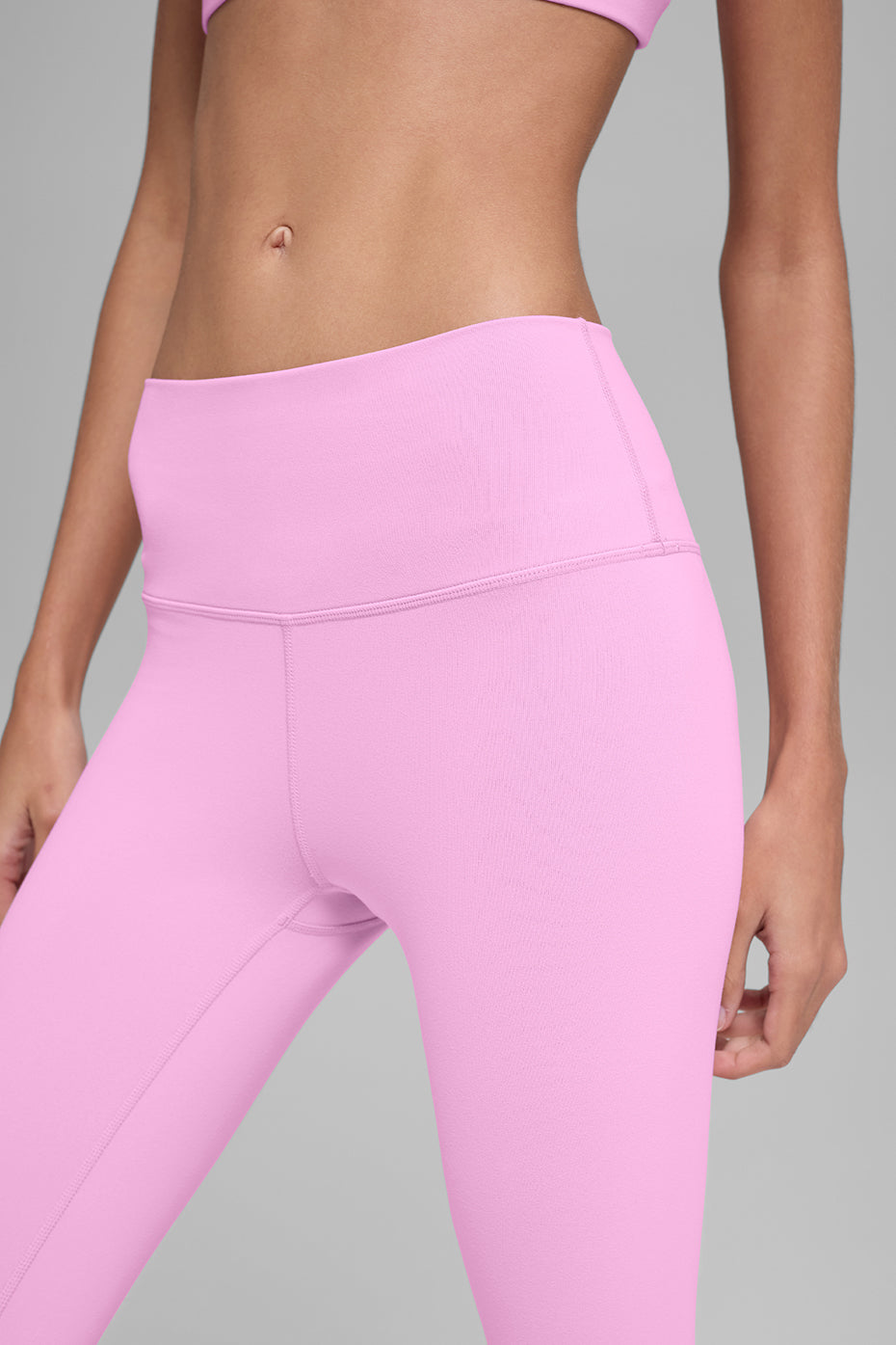 Alo Yoga 7/8 High-Waist Airbrush Legging - Candy Heart Pink