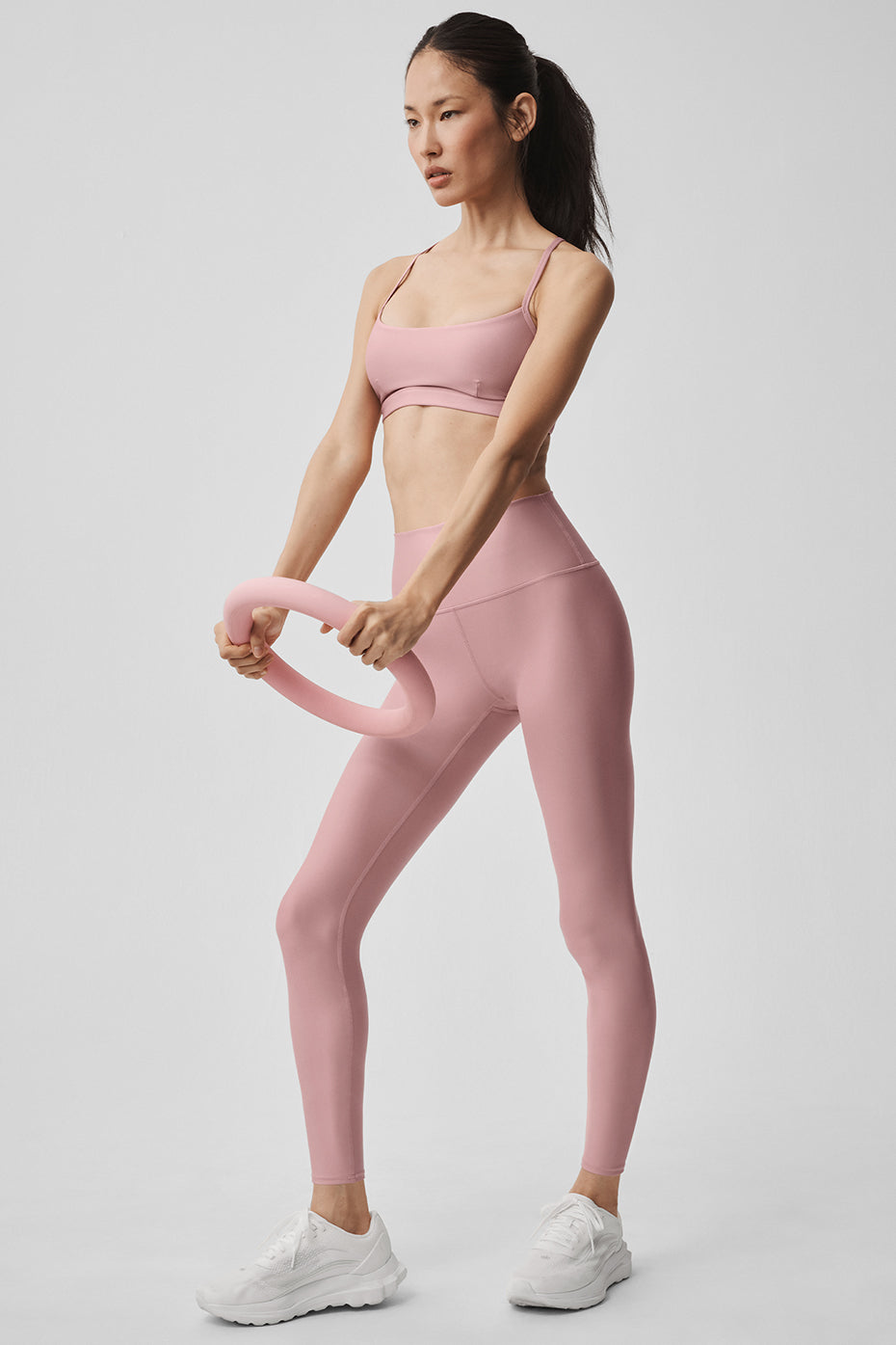 Alo Yoga 7/8 High-Waist Airlift Legging - Vintage Pink