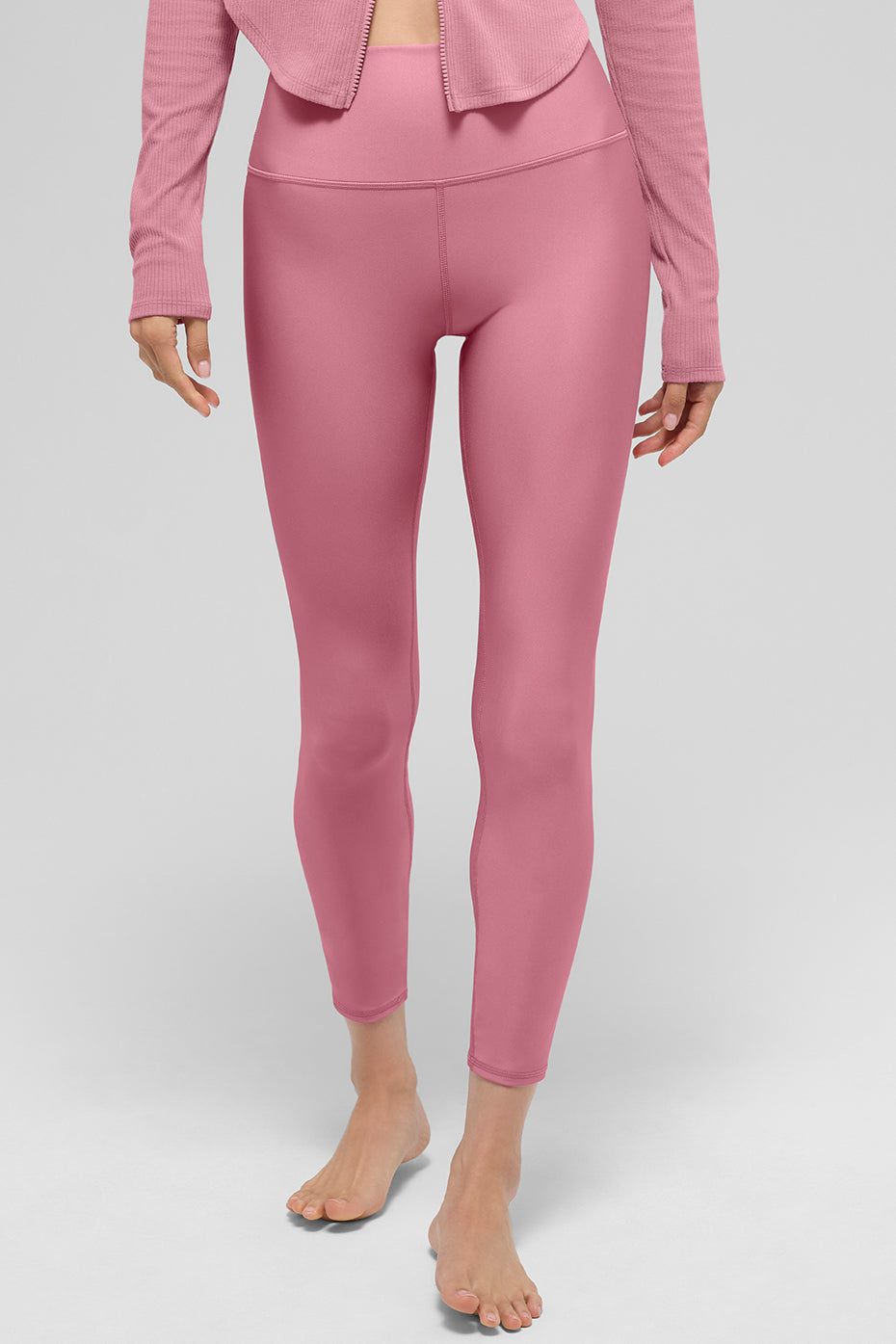 Alo Yoga 7/8 High-Waist Airlift Legging - Pink Wild Rose