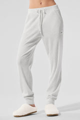 Alo Yoga Muse Sweatpant - White Heather