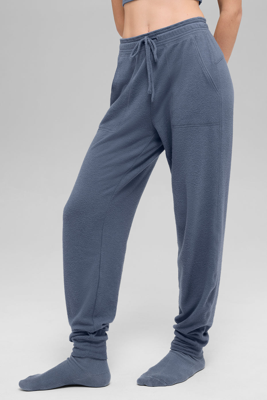 Alo Yoga Soho Sweatpant - Bluestone