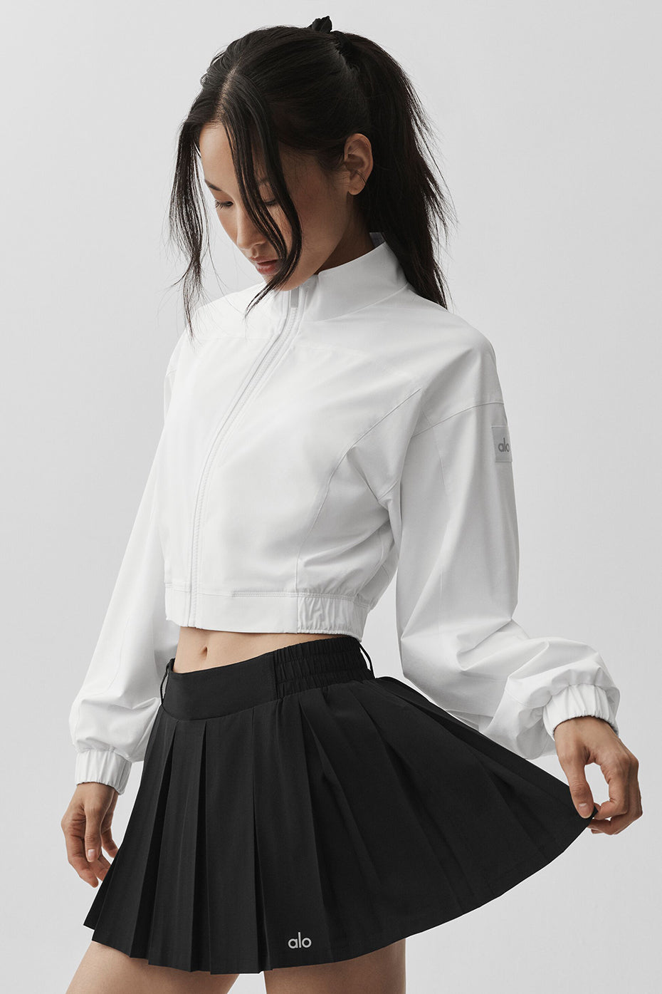 Alo Yoga Rally Tennis Skirt - Black