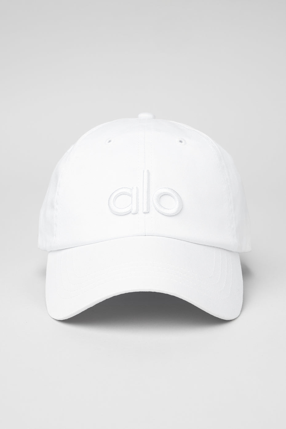 Alo Yoga Off-Duty Cap - Bright White/White