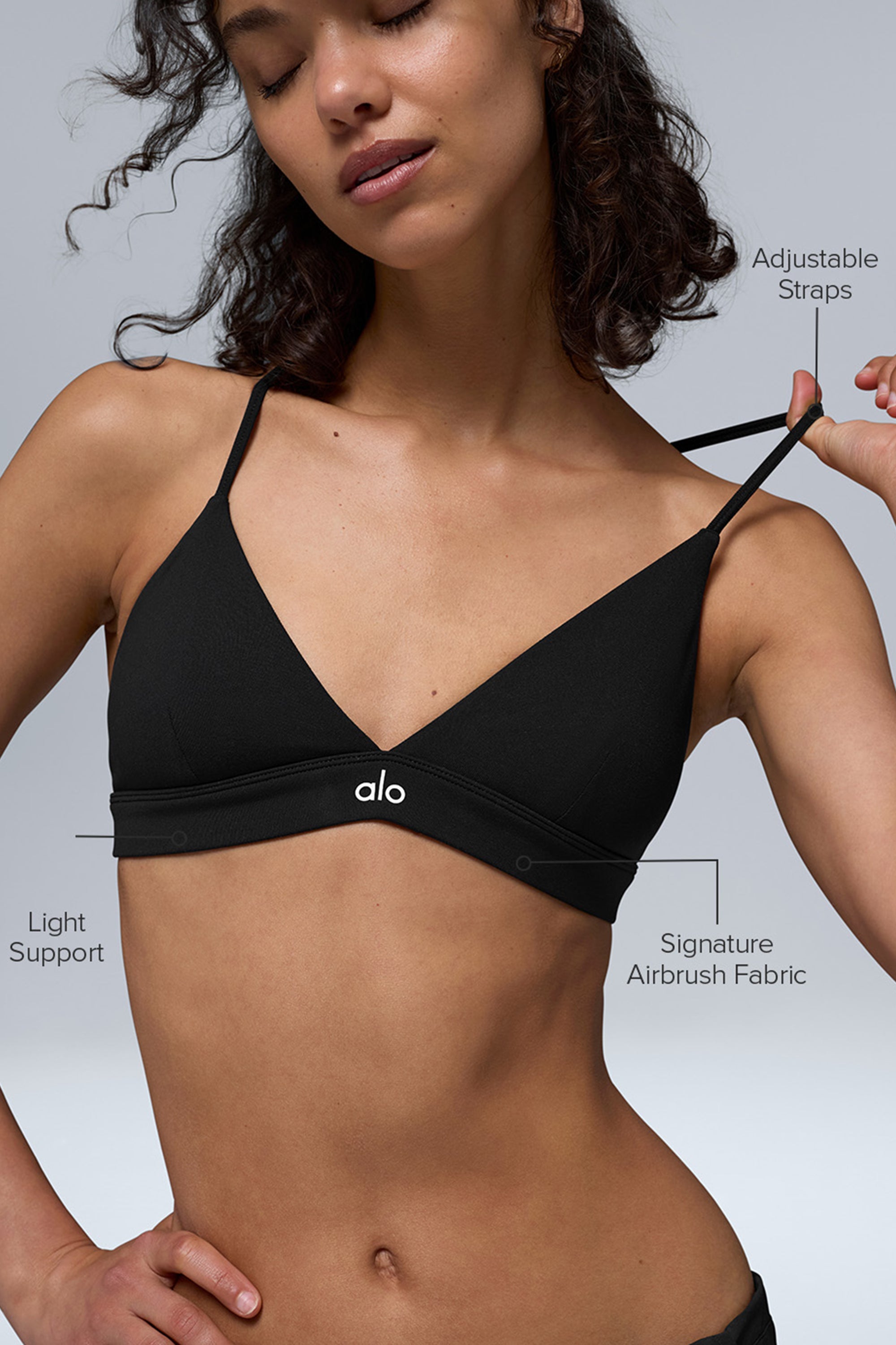 Alo Yoga Splendor Bra - Black