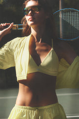 Alo Yoga Splendor Bra - Sunshine/White