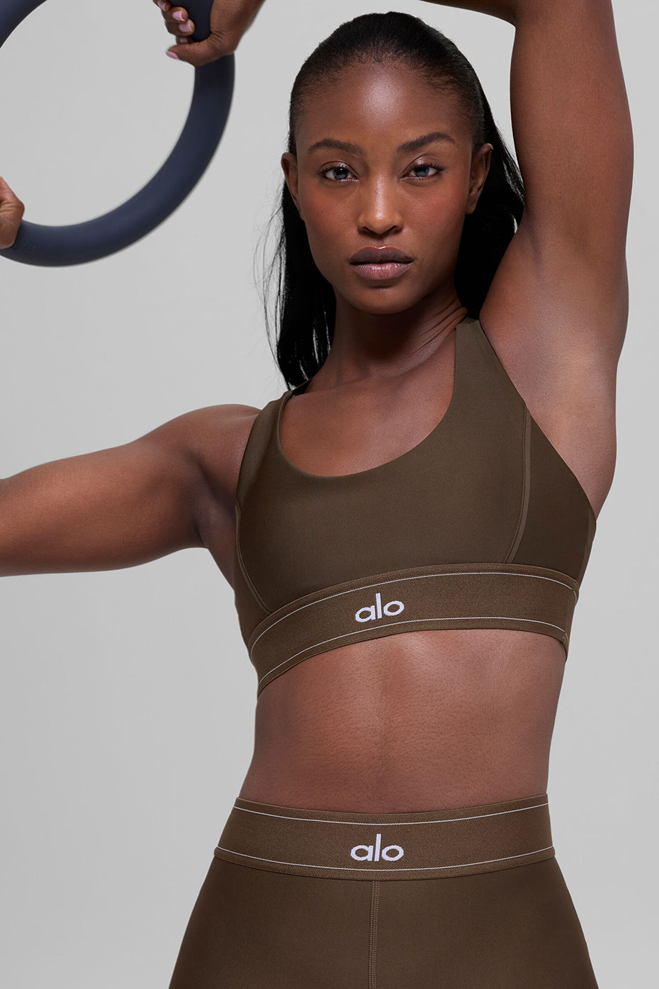 Alo Yoga Airlift Suit Up Bra - Espresso