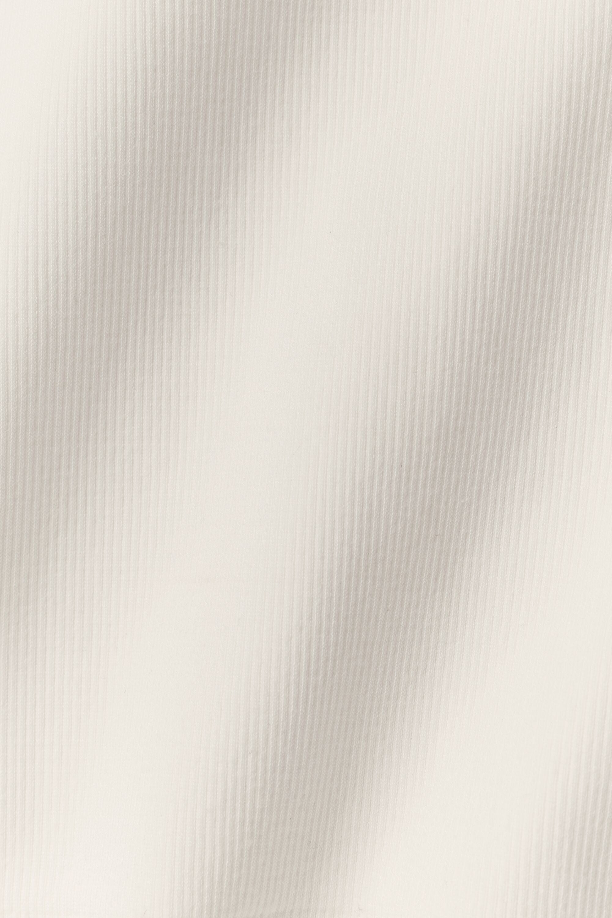 Alo Yoga Seamless Modal Ribbed High Neck Delight Bra - Ivory