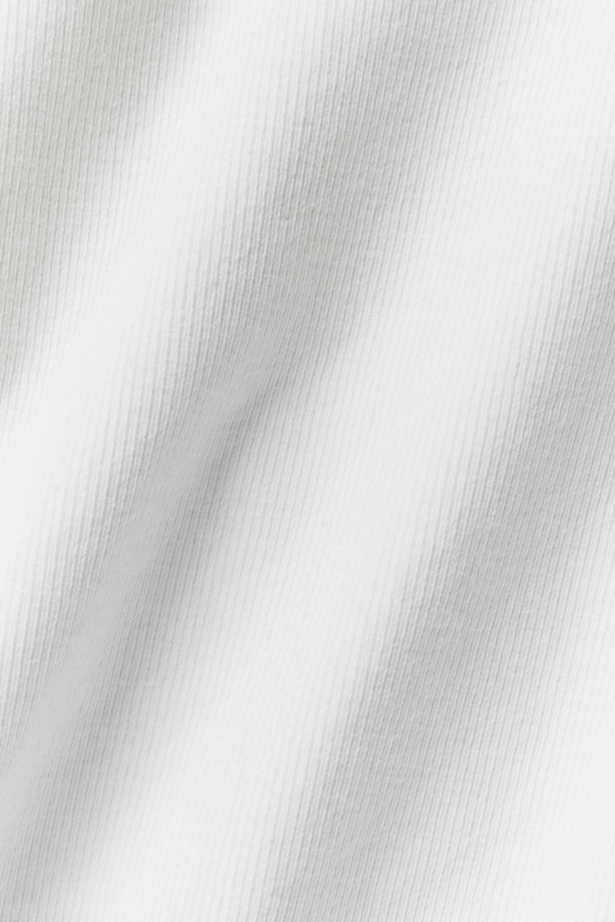 Alo Yoga Seamless Modal Ribbed High Neck Delight Bra - White