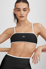 Alo Yoga Airlift Charger Bra - Black/White