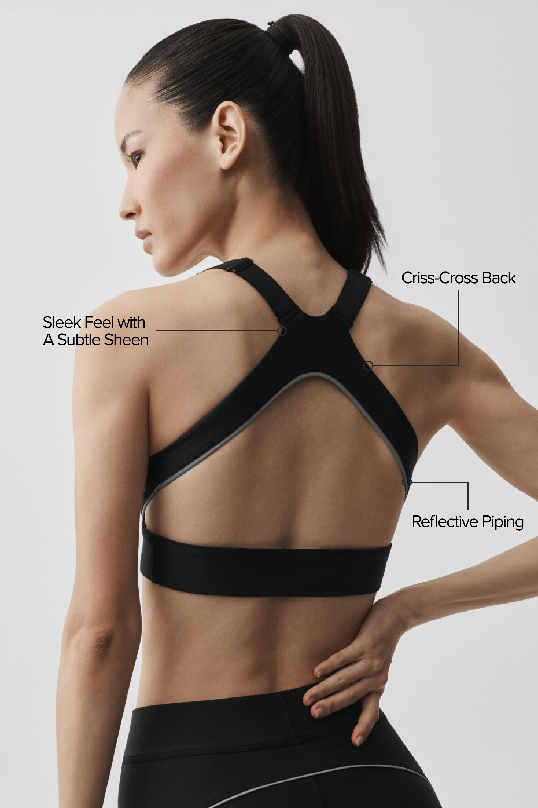 Alo Yoga Airlift Speedwork Bra - Black