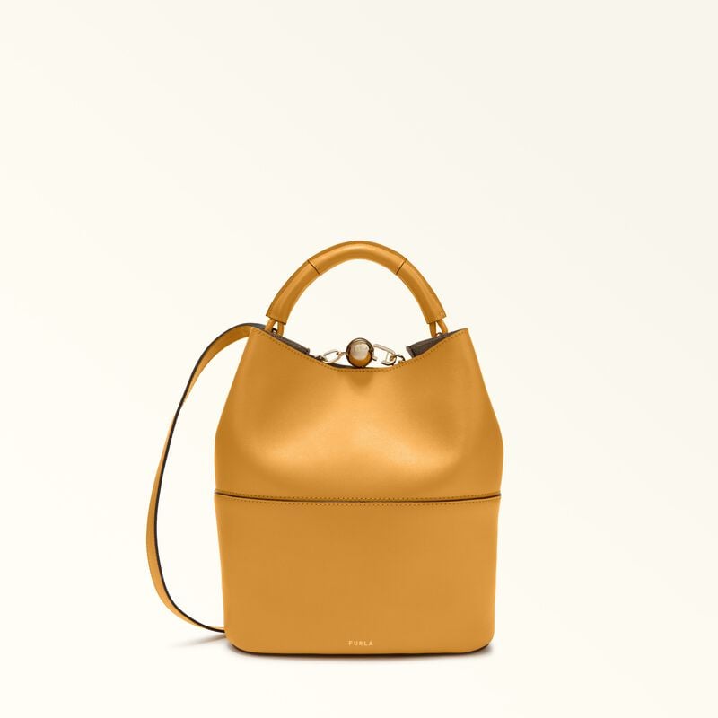 Furla Sfera Senape+Vaniglia Int.