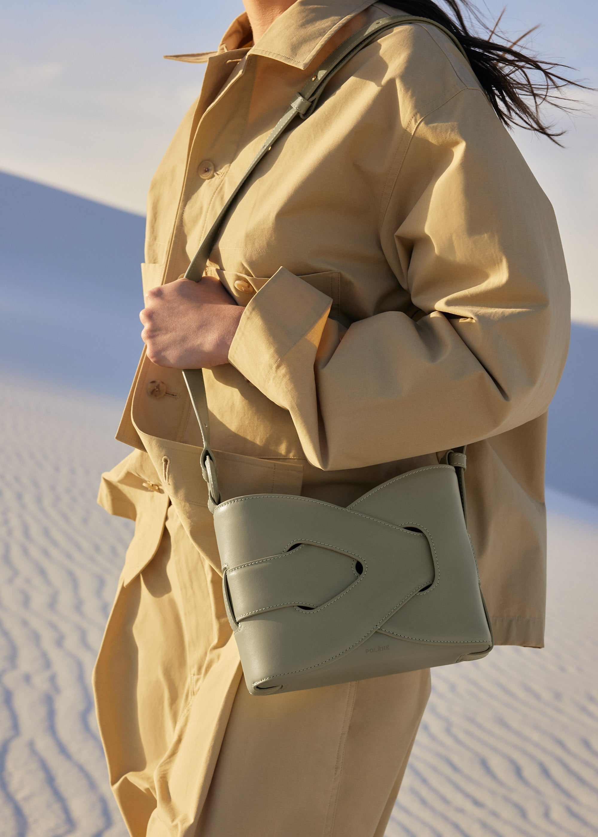 Polene Nodde Smooth Olive