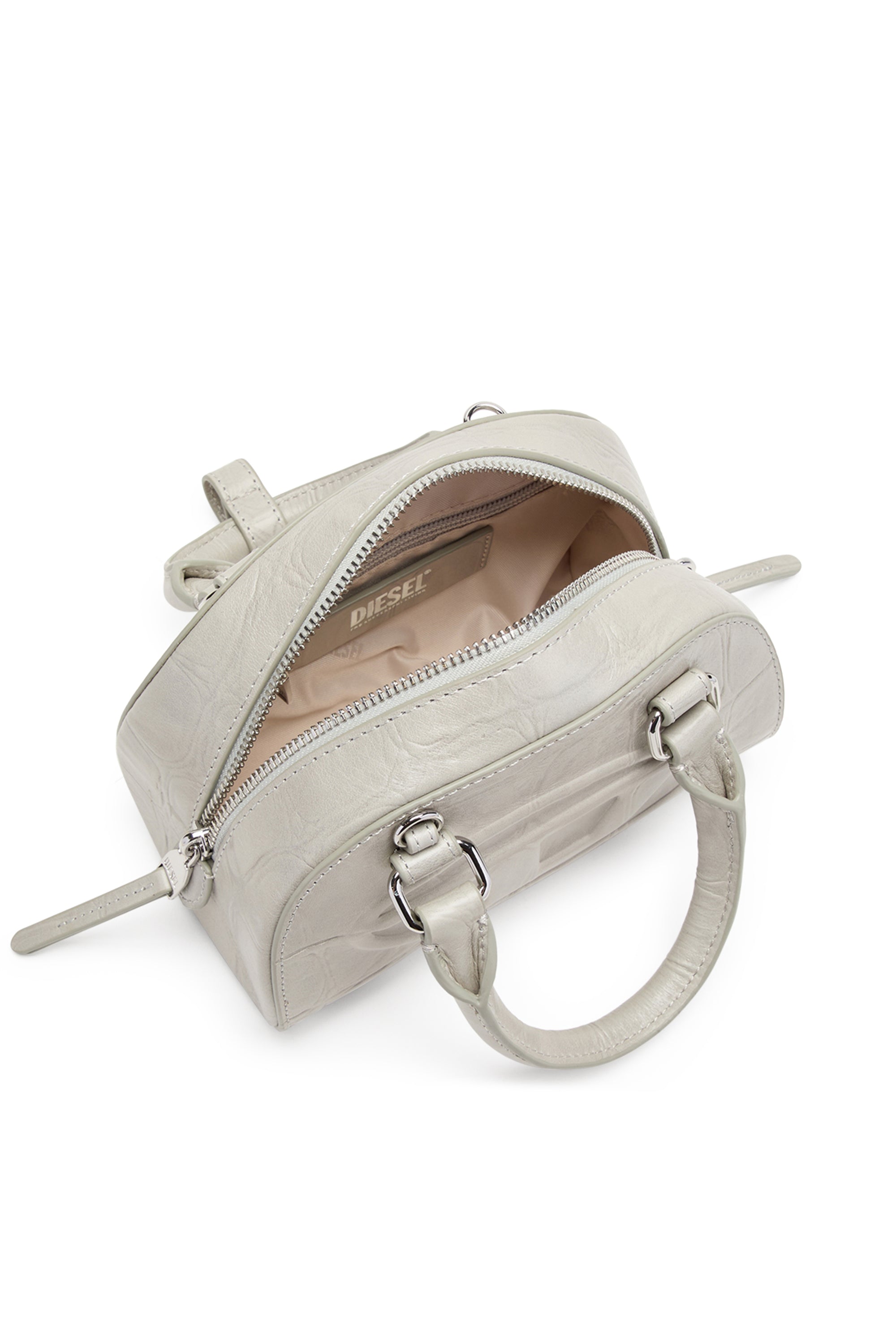 Diesel 1Dr Dome Crossbody Grey