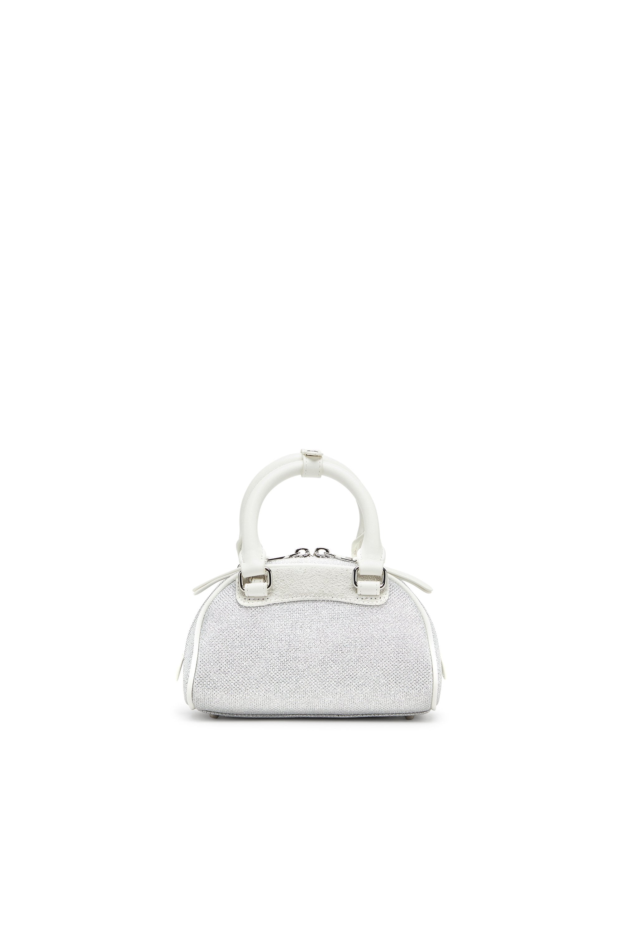 Diesel 1Dr Dome Crossbody White/Grey